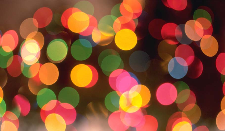 Out of focus Christmas lights similar to your vision after 6 tequilas Out of focus Christmas lights similar to your vision after 6 tequilas
