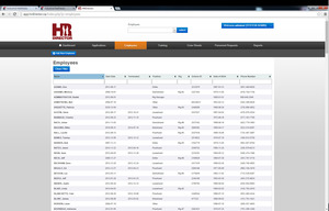 HR Director Employee Management Screen
